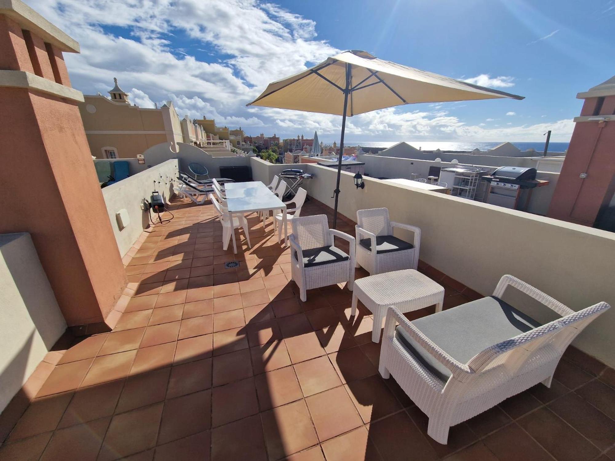 Sunset Rooftop Terrace Apartment Palm-mar Dış mekan fotoğraf